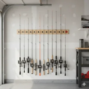 A person using a battery powered heated blanket while sitting around a winter campfire in an Ontario provincial park.