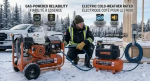 electric-vs-gas-air-compressor-winter